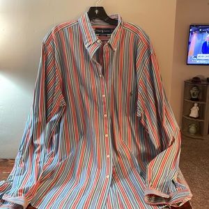 Ralph Lauren XLT Vibrant Stripe Shirt
